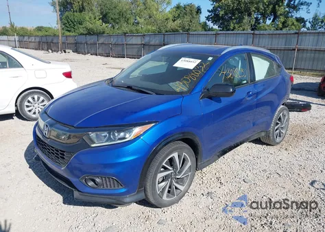 2019 Honda Hr-V Sport z USA, uszkodzony, nr VIN 3CZRU6H17KG709724